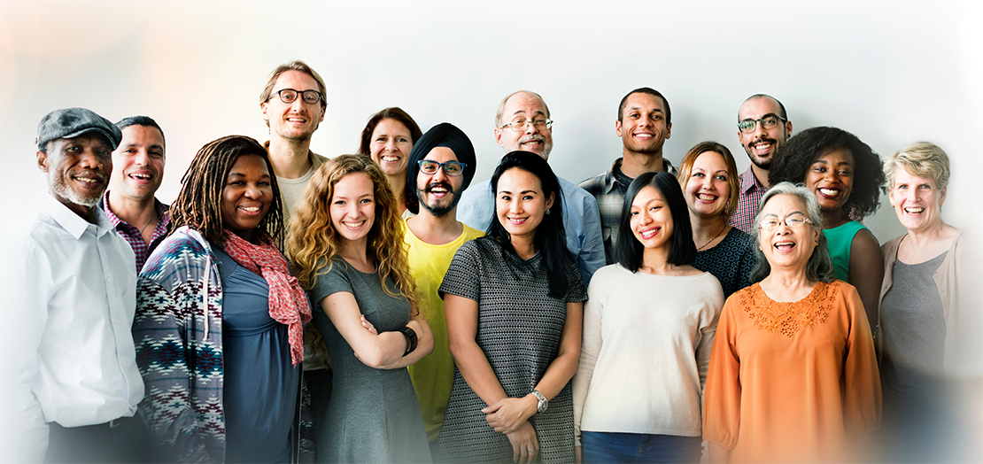 Group portrait of mental health facilitators